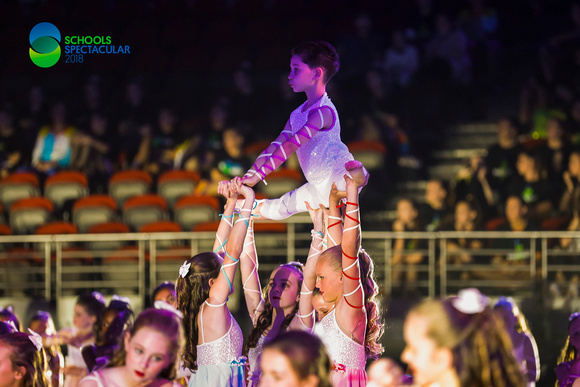 Schools Spectacular 2018 at Qudos Bank Arena. Photo: Anna Warr